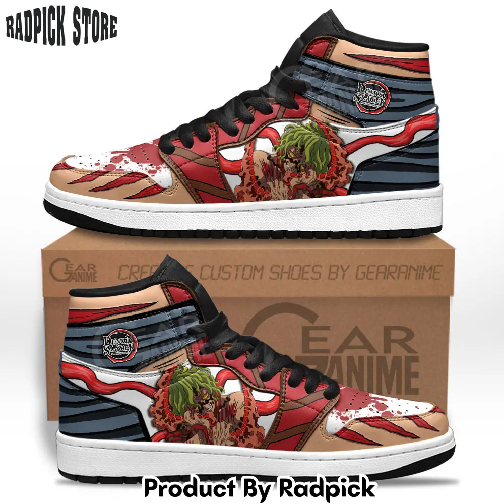 Gyutaro air jordan high top sneakers anime  rp0245453